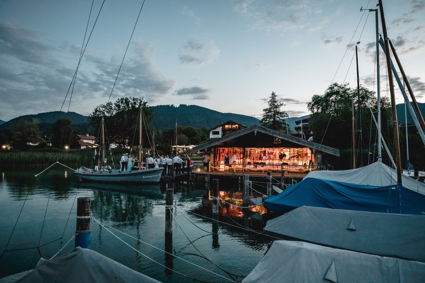 Event location Bootshaus at Tegernsee